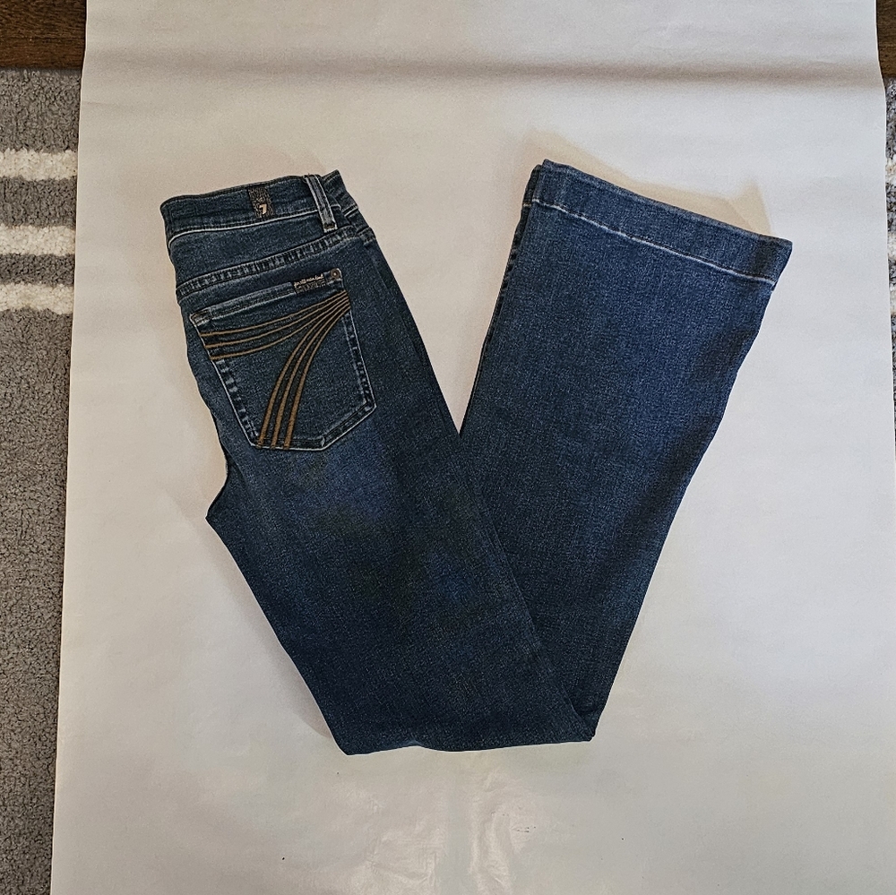 7 for all mankind dojo jeans size 27